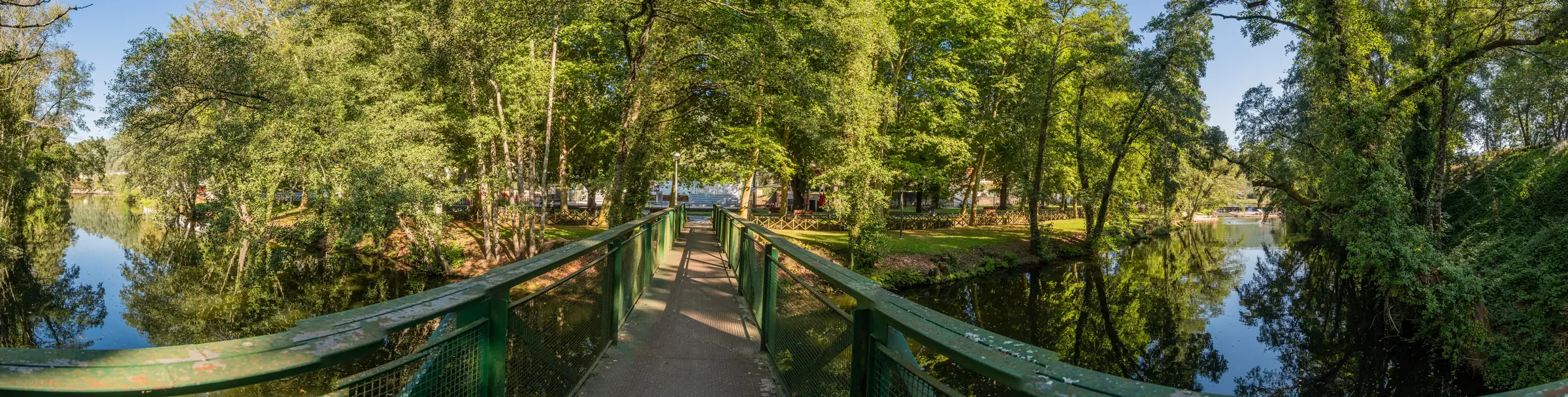 Panorama of the forests at Góis, where Chronosphere takes place